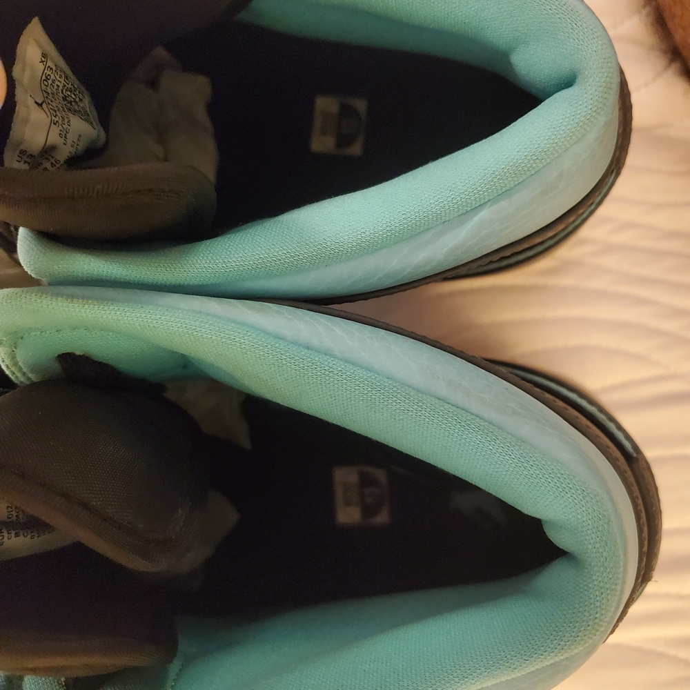 Nike‎ Air Jordan 1 Mid 'Grey Aqua'  Sneakers - Picture 8 of 8